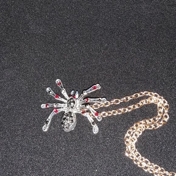 SPIDER NECKLACE or BROOCH - Picture 5 of 8